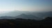 Milešovka, Kletečná, Francká hora, Kubačka, v popředí Deblík